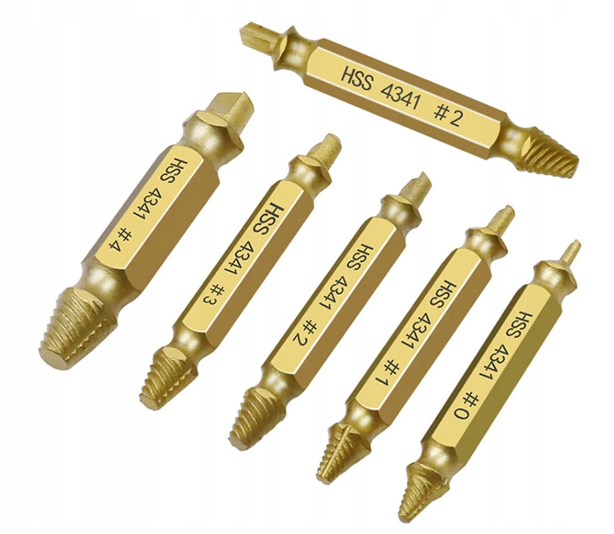 Screwdrivers for Broken Pin Screws Set of 6pcs SCREWS + Case EAN (GTIN) 5905884086995