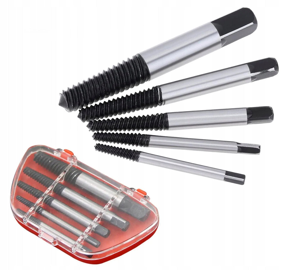 Screwdrivers for Broken Thread Screws Caps Pins Set of 5pcs Packaging status original