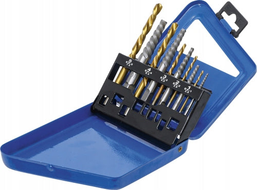 Screwdrivers for broken pins 2-7,5mm 10 pcs. BGS Product weight with unit packaging 1 kg