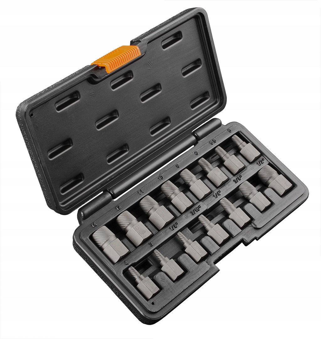Screwdrivers for broken screws, set of 15 pcs. EAN (GTIN) 5907558417241
