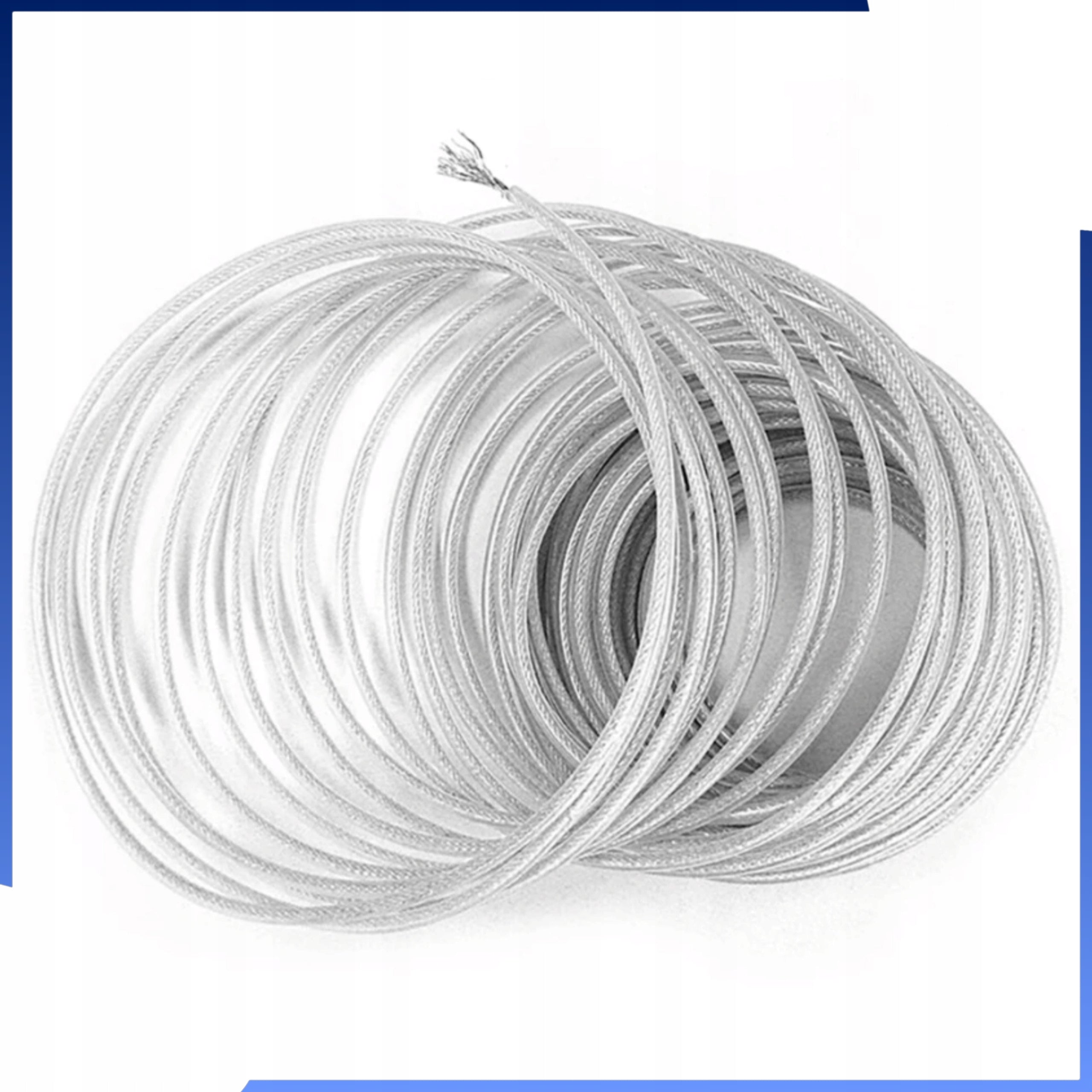Scythe Cutting Line Trimmer With Steel Rope Reinforced 3.0 mm x 15m Type trimmer line
