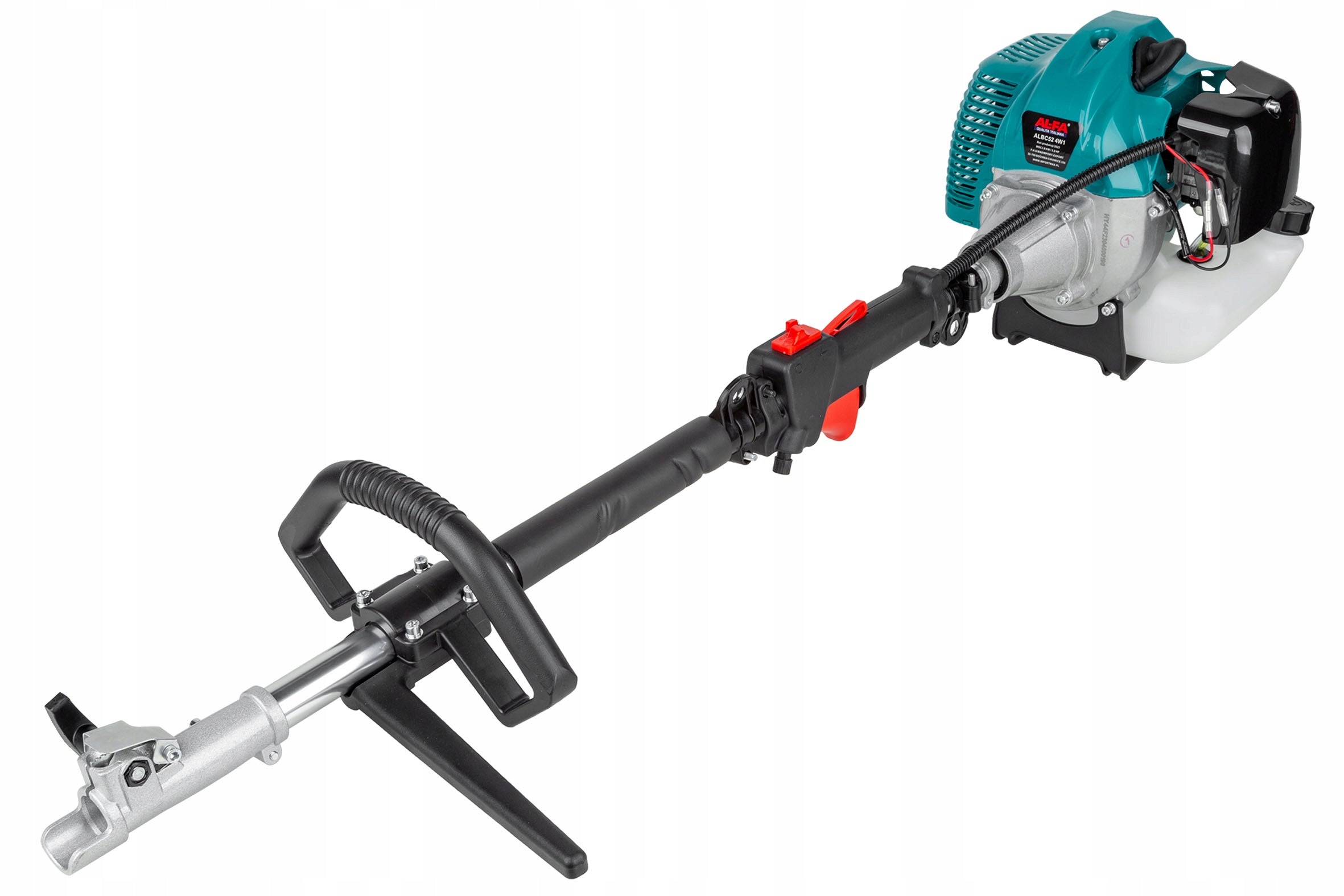 Scythe combustion trimmer ALFA 5,2HP mower MEGA set ALBC52 4W1 Tool weight 7.5 kg