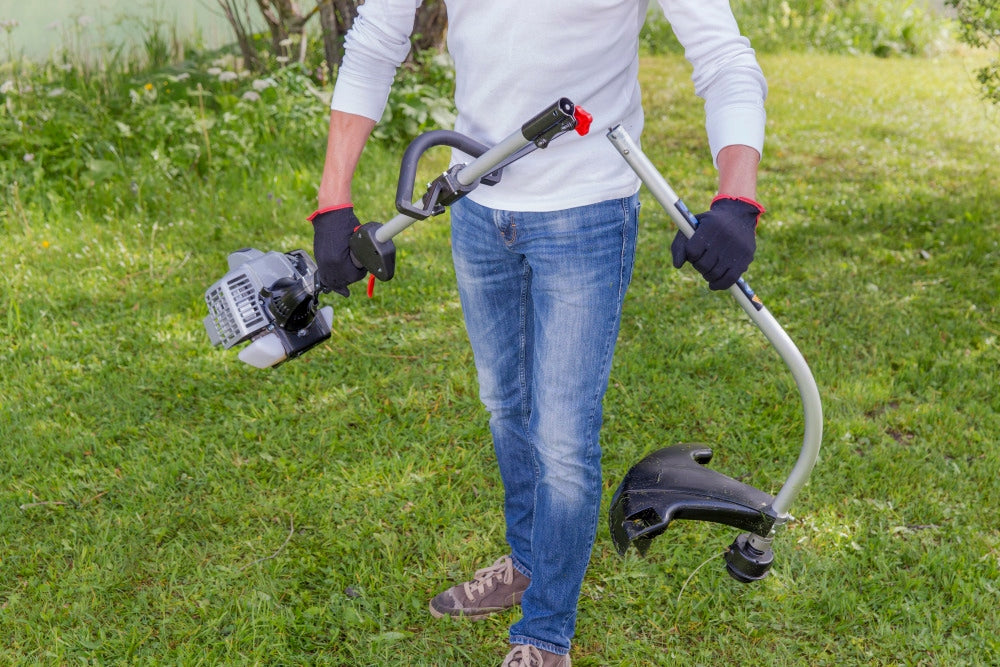 Scythe combustion trimmer ALKO BC 223 LS as FS38 for grass line 41cm Power supply combustion