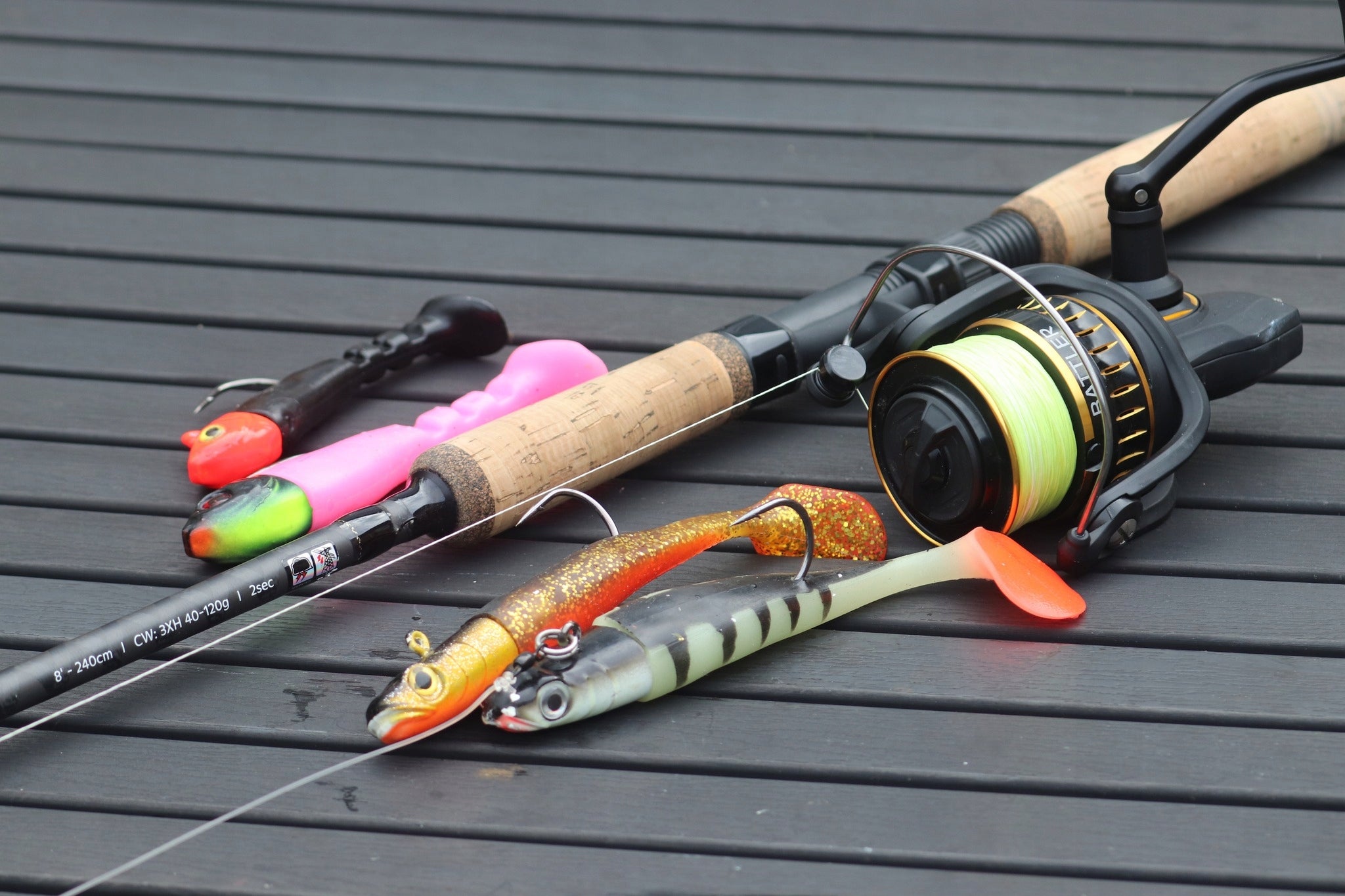 Sea Pilker 140g for Cod Halibut Norway Baltic Bait Rubber Piker Manufacturer code E207-036-200