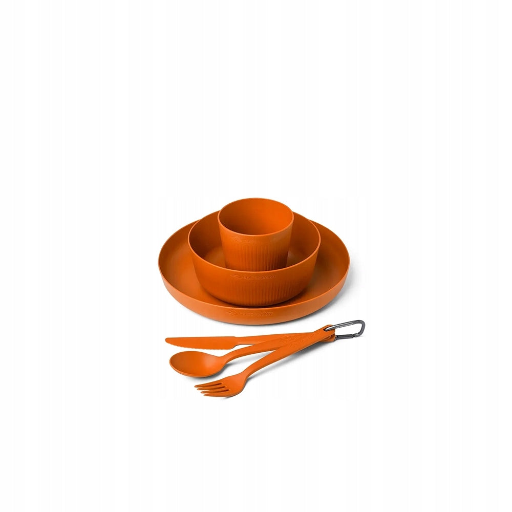 Sea To Summit Camp Dinnerware Set (6pc) Burnt Orange Manufacturer code STS054304/BO/6