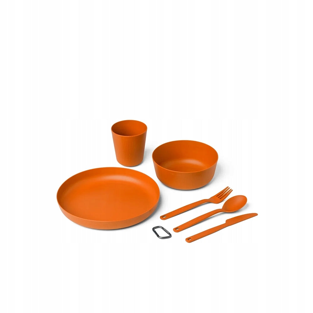Sea To Summit Camp Dinnerware Set (6pc) Burnt Orange