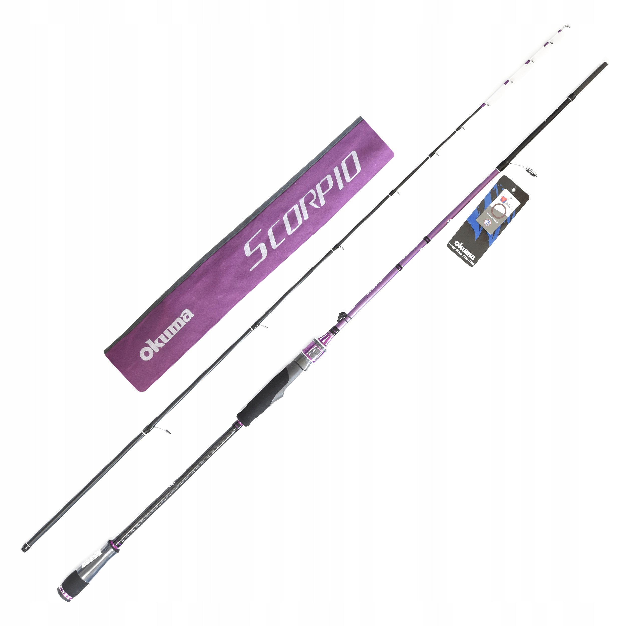 Sea fishing rod Okuma Scorpio Tataky Boat 1.98m 50-180g vertical