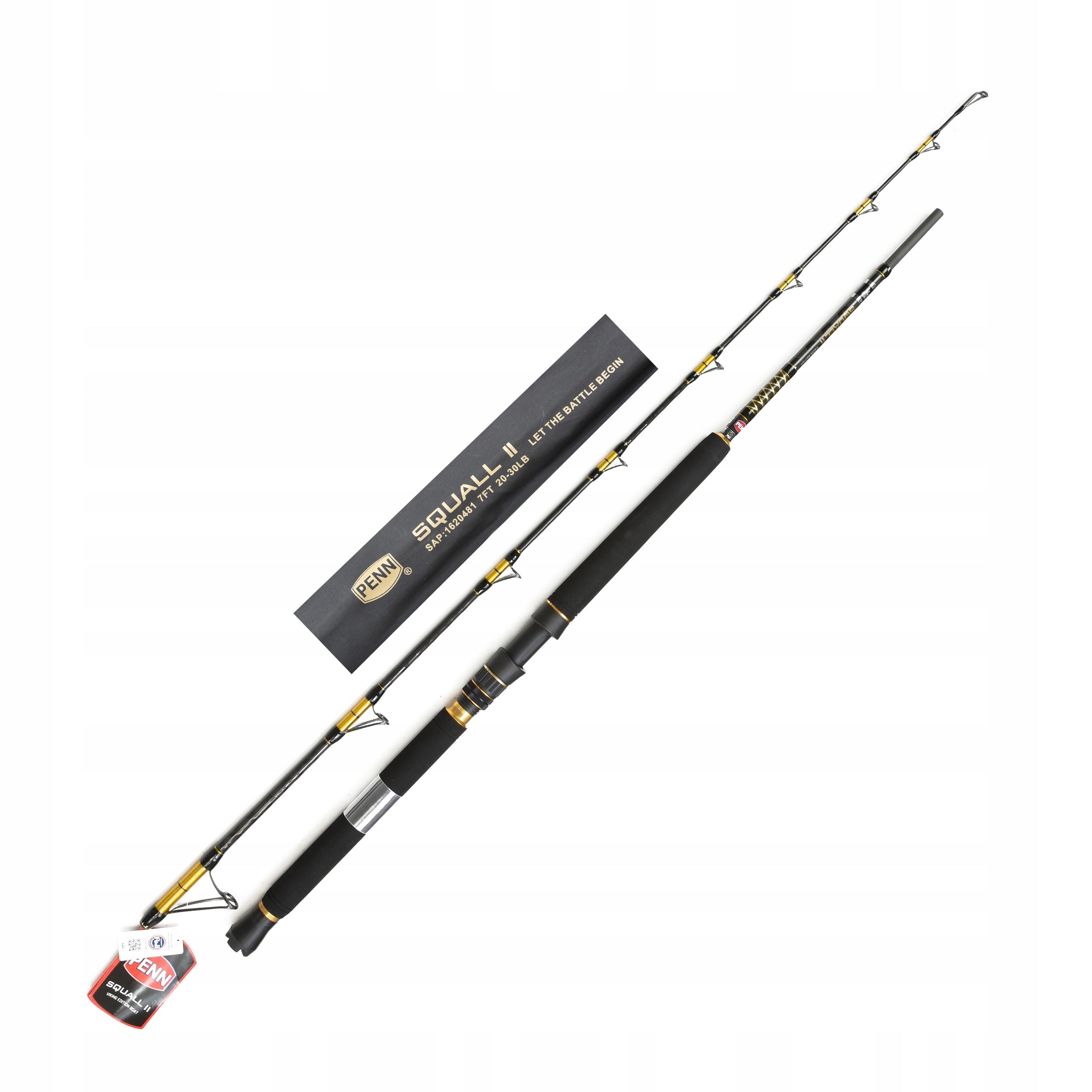 Sea fishing rod Penn Squall II Viking Edition 2.13m 20-30lb saithe halibut