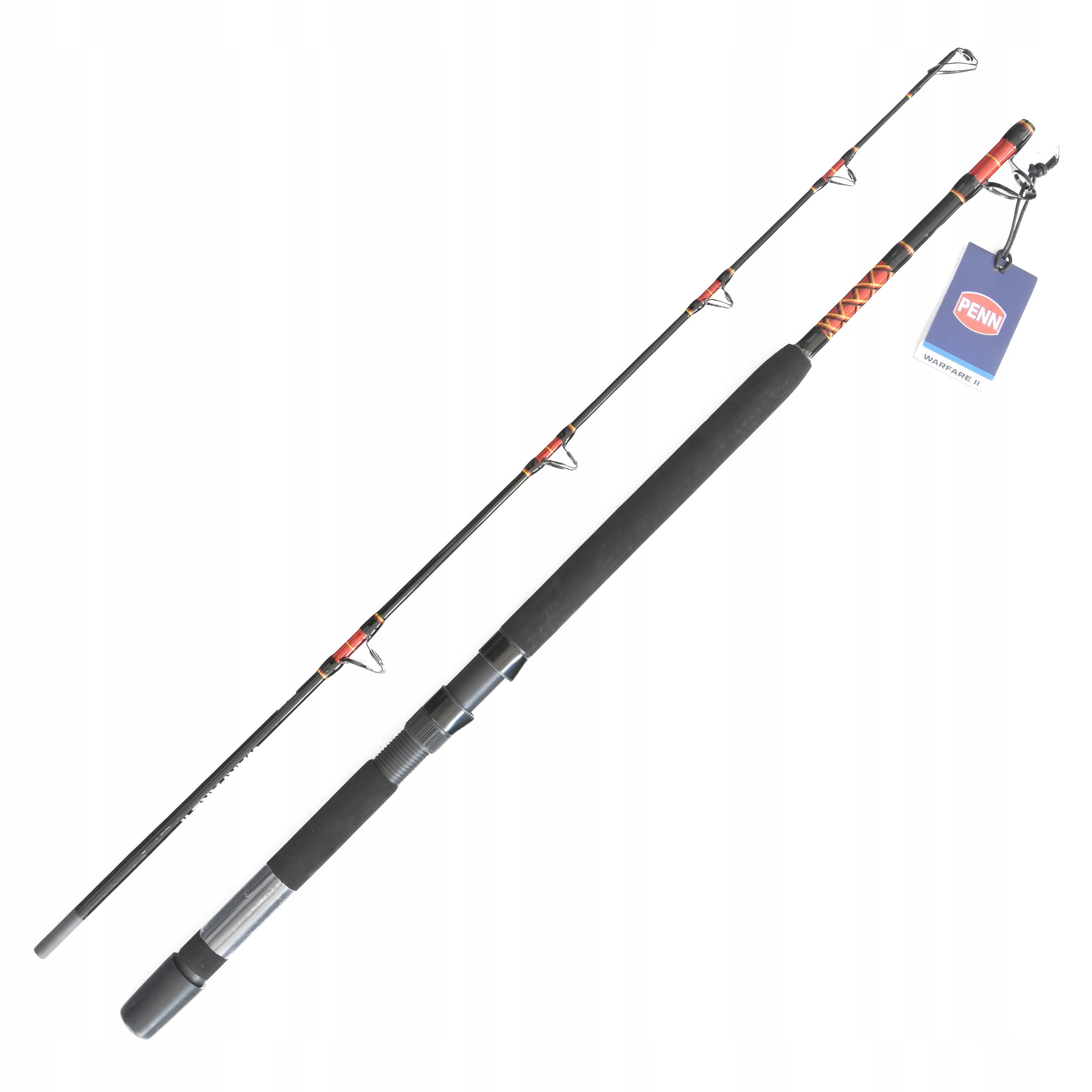 Sea fishing rod Penn Warfare II Boat 1.83m 20-30lb for halibut and cod