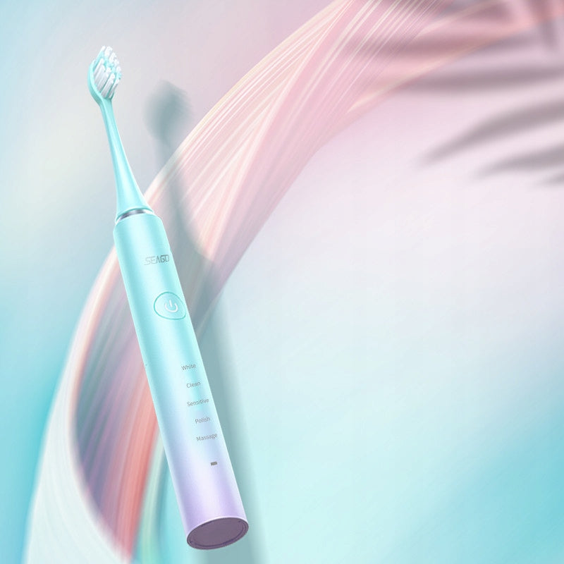Seago Sonic toothbrush SG-972 8 heads + ETUI Brand Seago