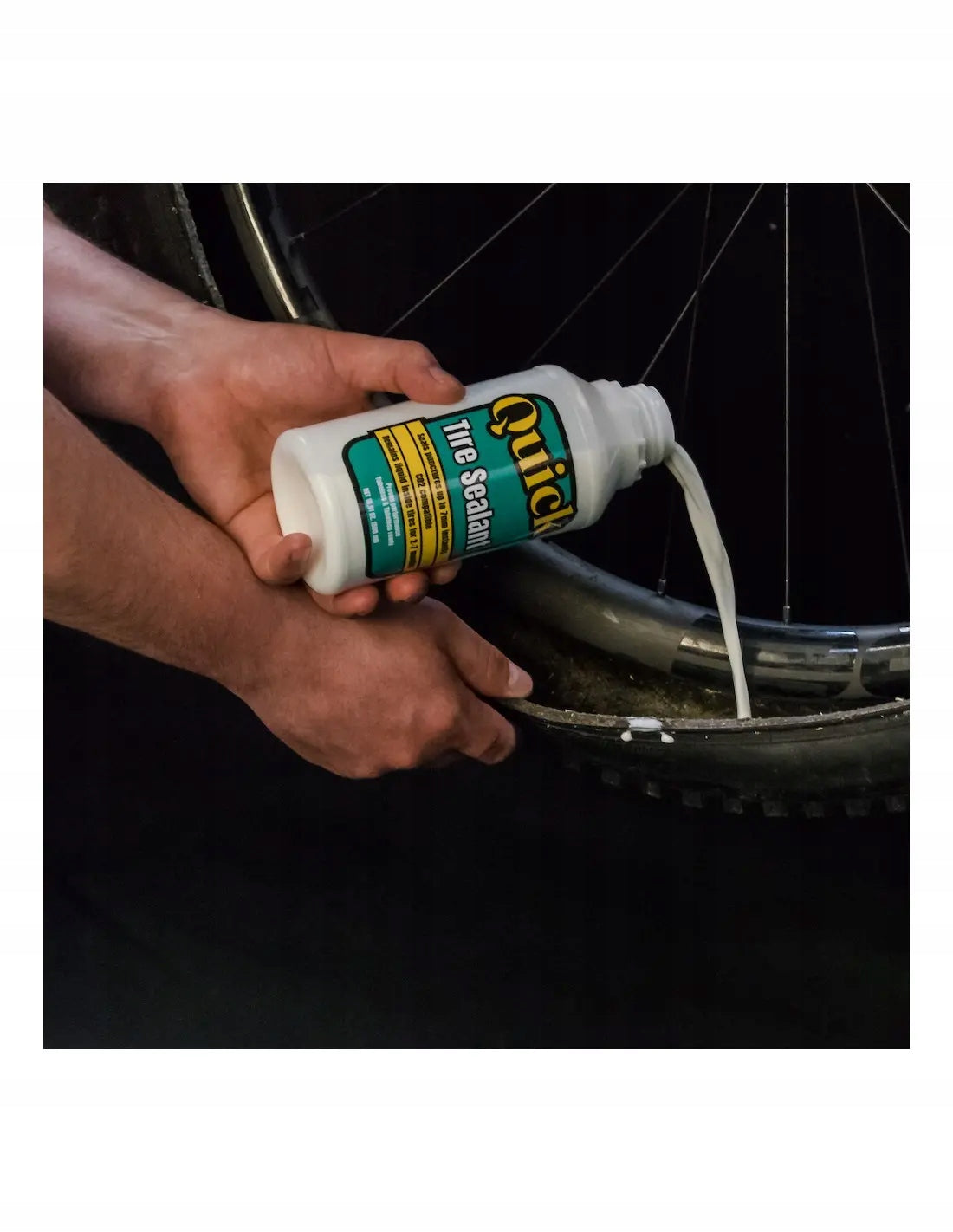 Sealant for tires milk Quick Tire 500 ml Packaging status original