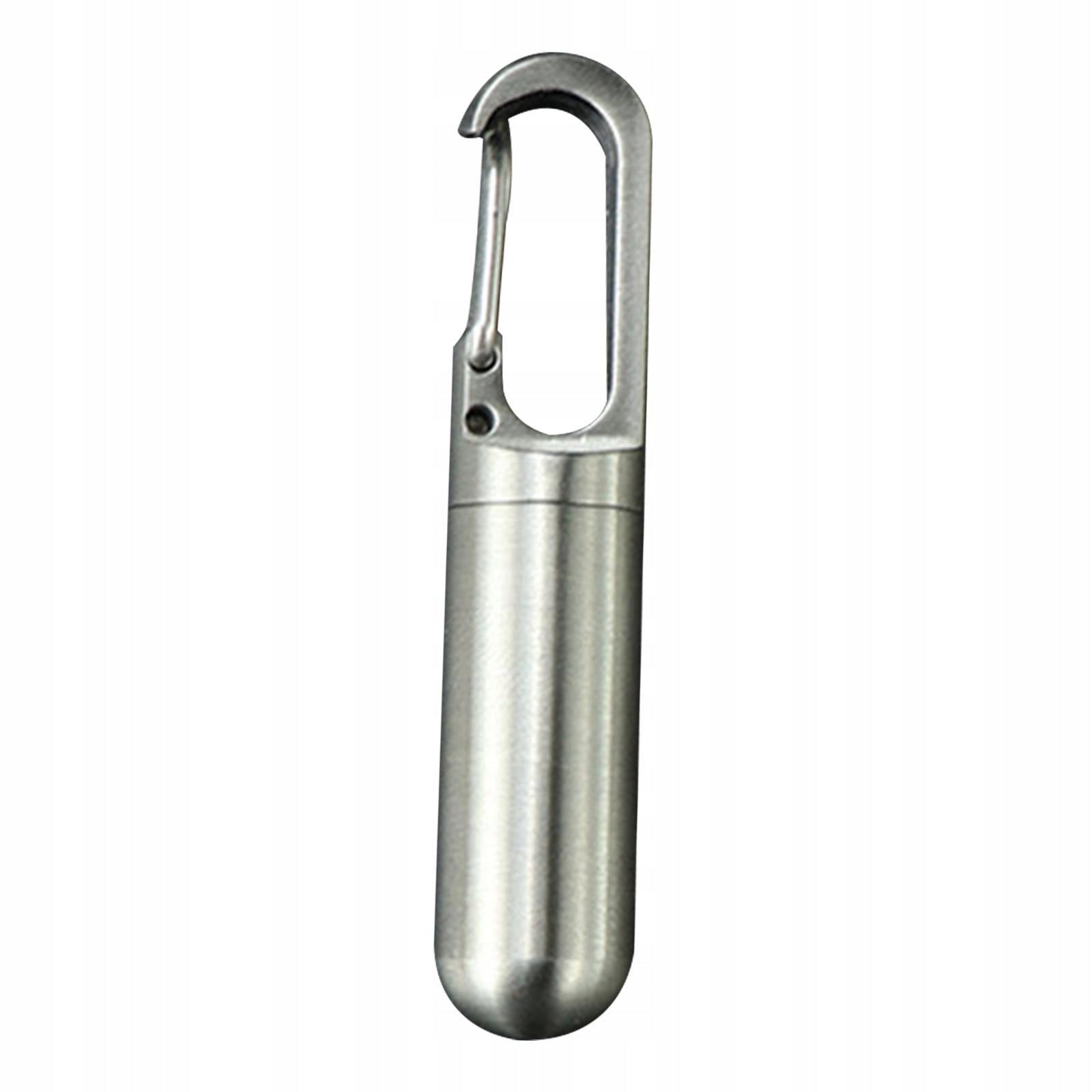 Sealed Pill Box Mini Pill Dispenser Keychain Waterproof Tablet Container XS Packaging status original