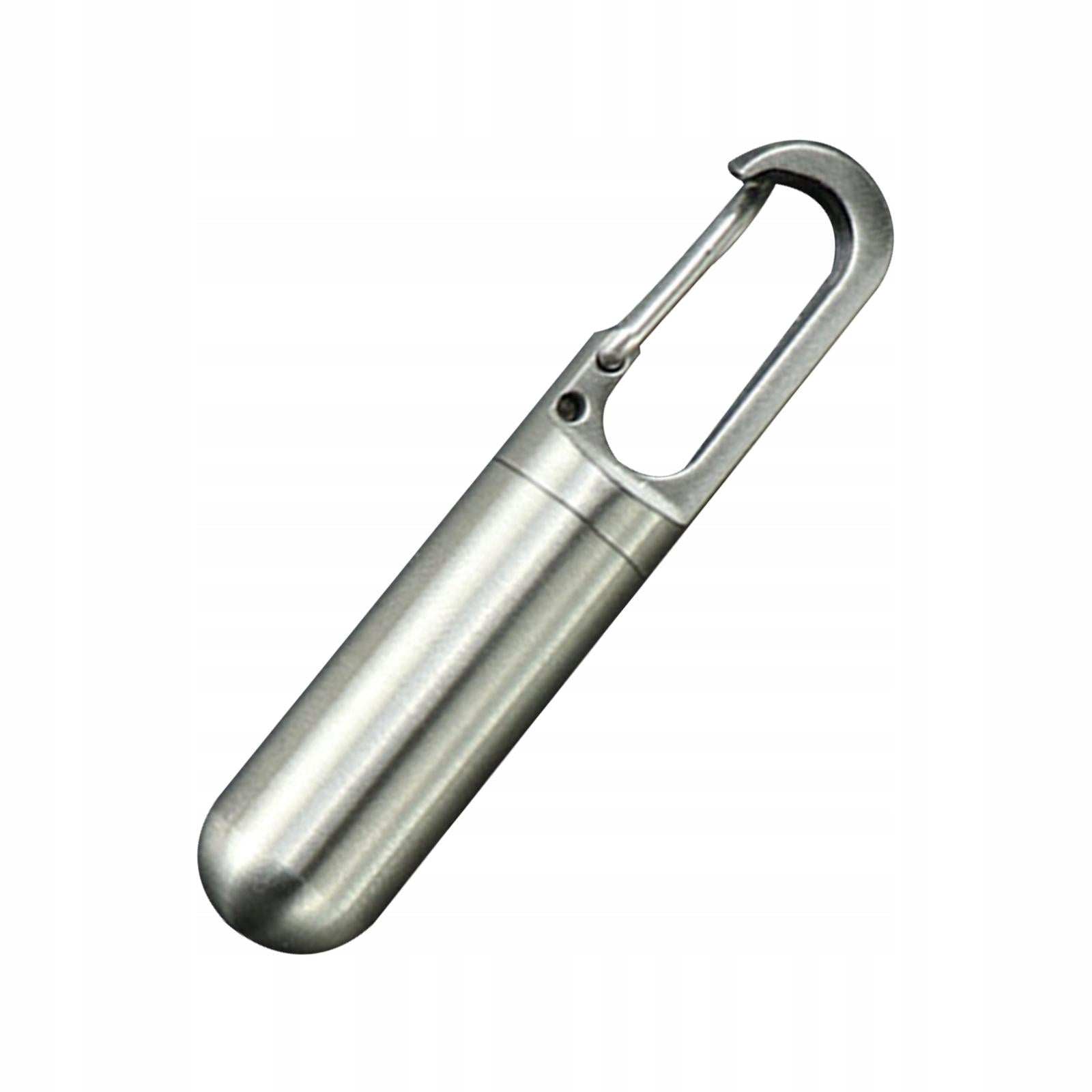 Sealed Pill Box Mini Pill Dispenser Keychain Waterproof Tablet Container XS