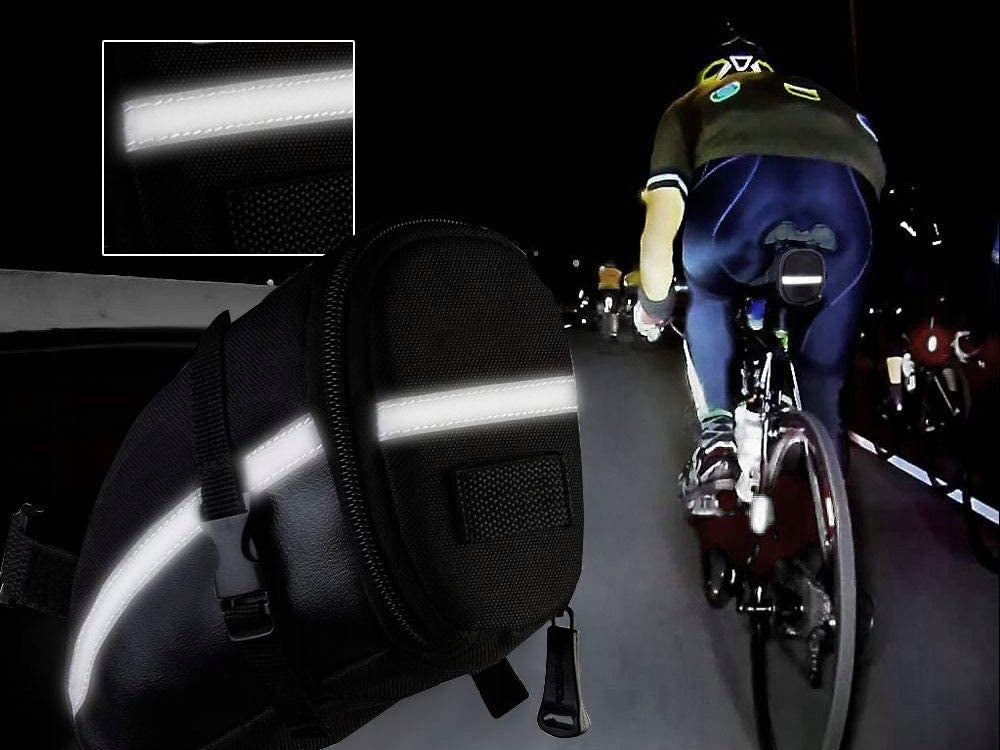 Seat bag saddlebag 1L pouch for rear seat post bracket Capacity 1 l
