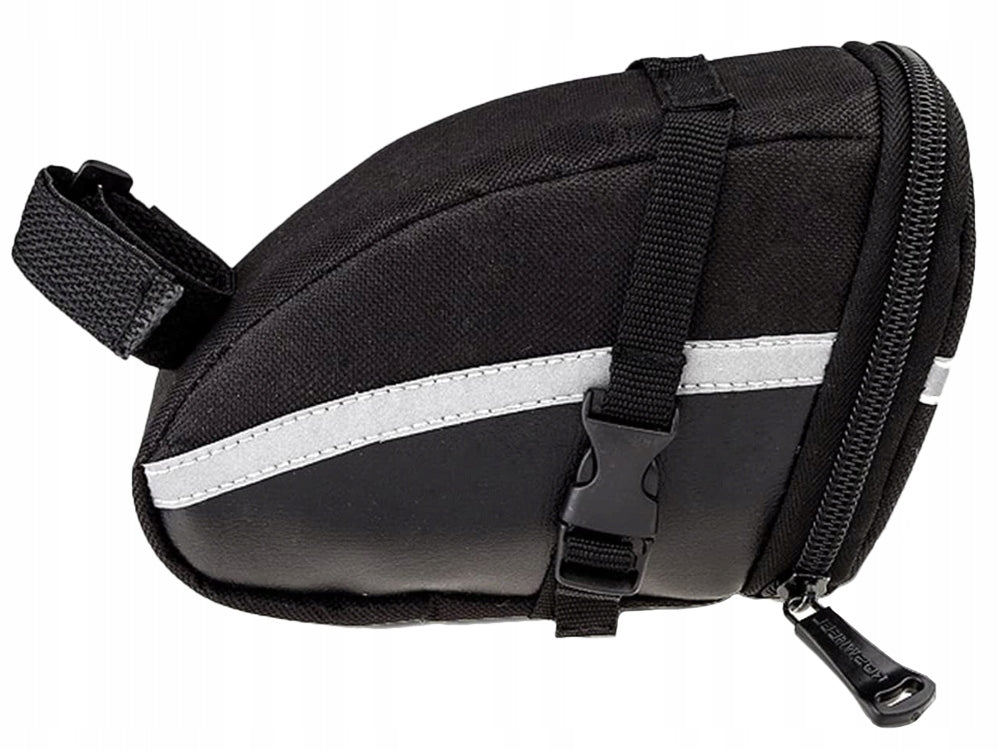 Seat bag saddlebag 1L pouch for rear seat post bracket Color black