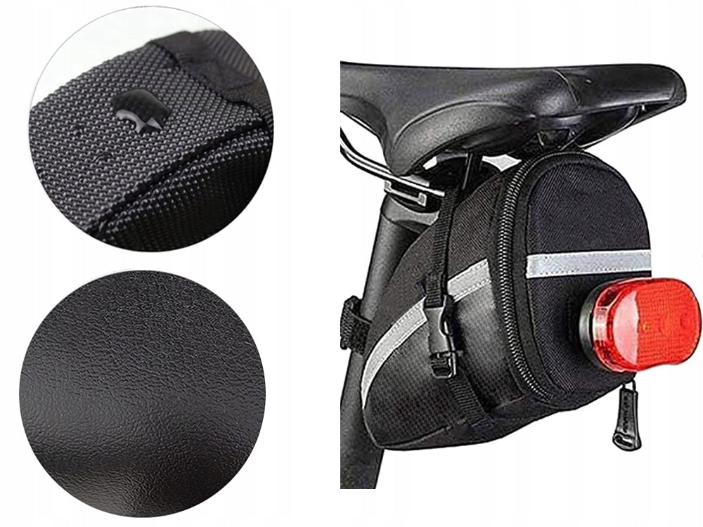 Seat bag saddlebag 1L pouch for rear seat post bracket Model Torba rowerowa pod siodełko