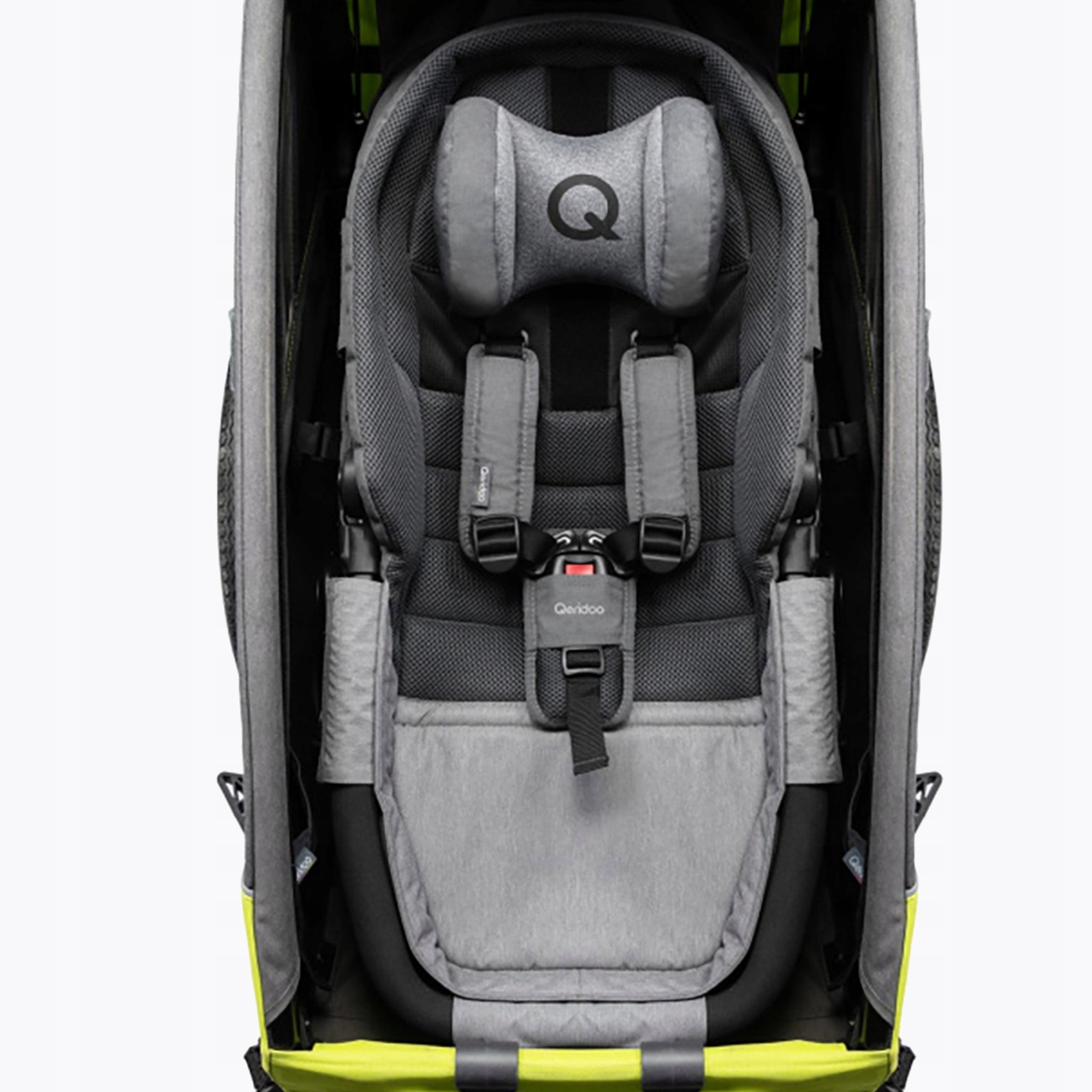 Seat for bicycle trailer Qeridoo Baby shell grey OS Brand Qeridoo