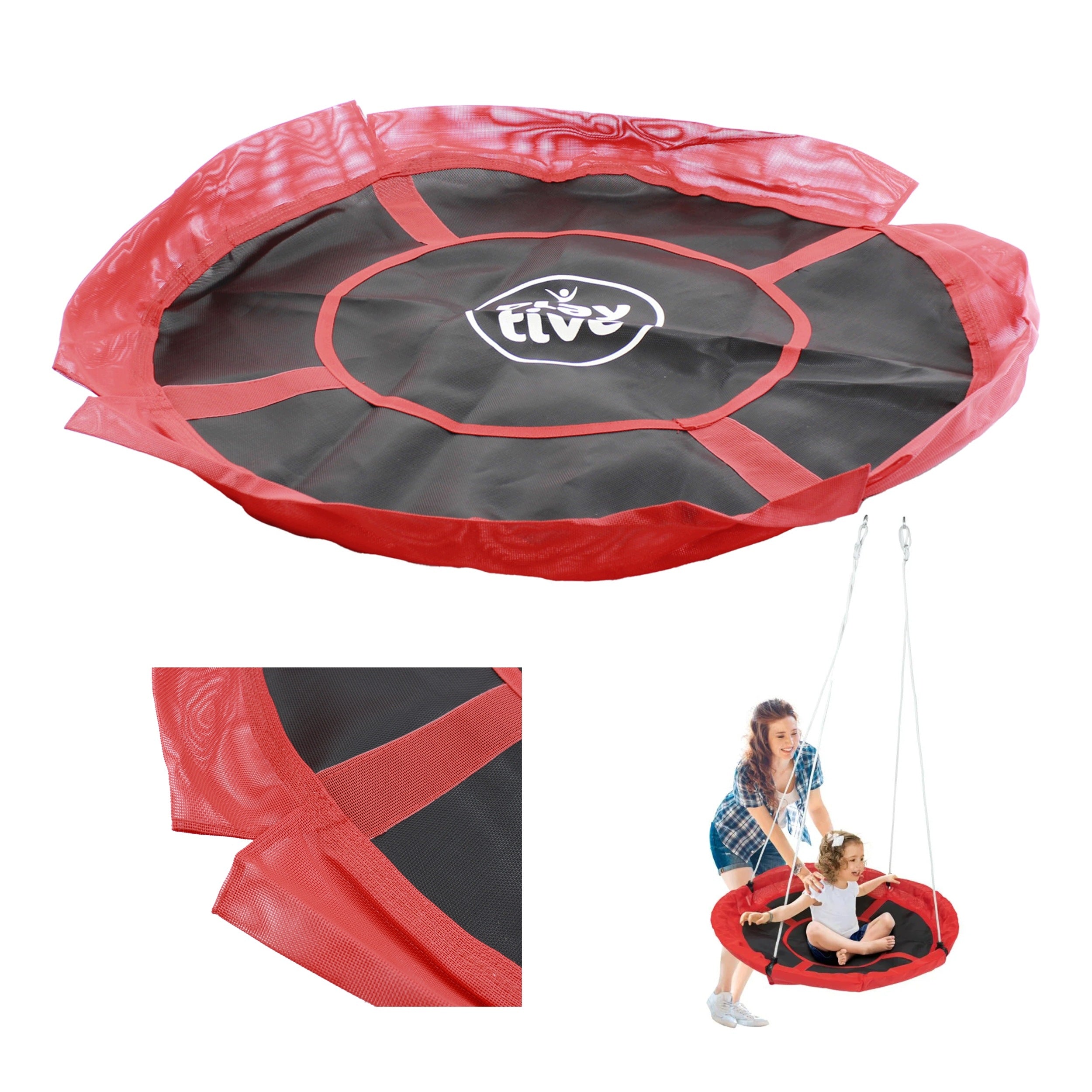 Seat swing stork nest fits sockets 110-120cm FULL STRONG