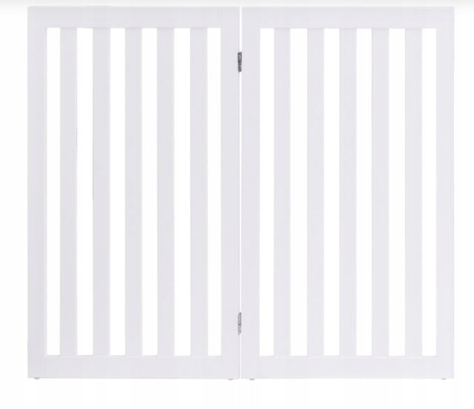 Security Gate Wooden Folding 2 Panels Costway 1,5x101x 89 cm Brand Costway