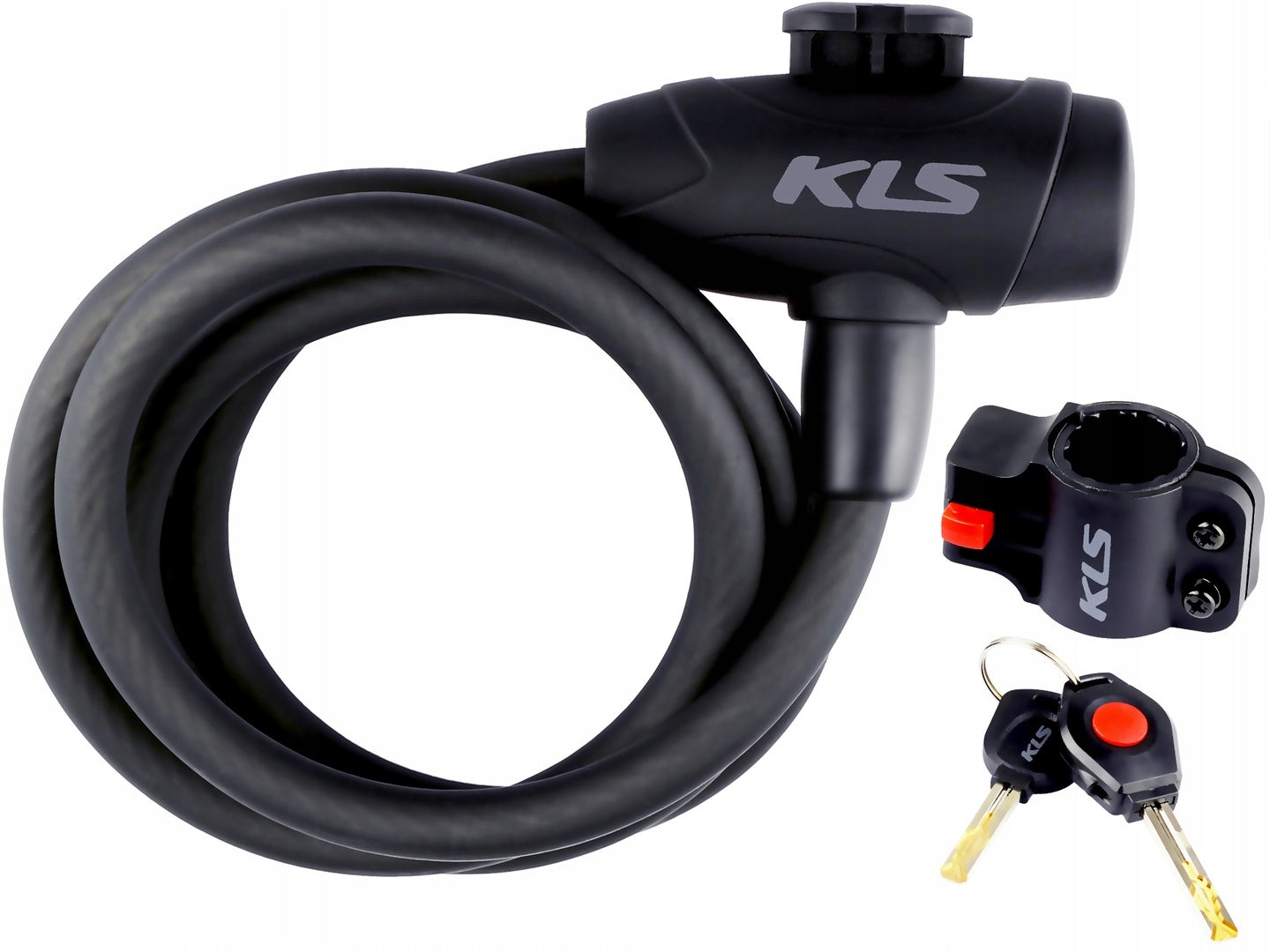 Security bicycle key closure Kellys Coil 120cm