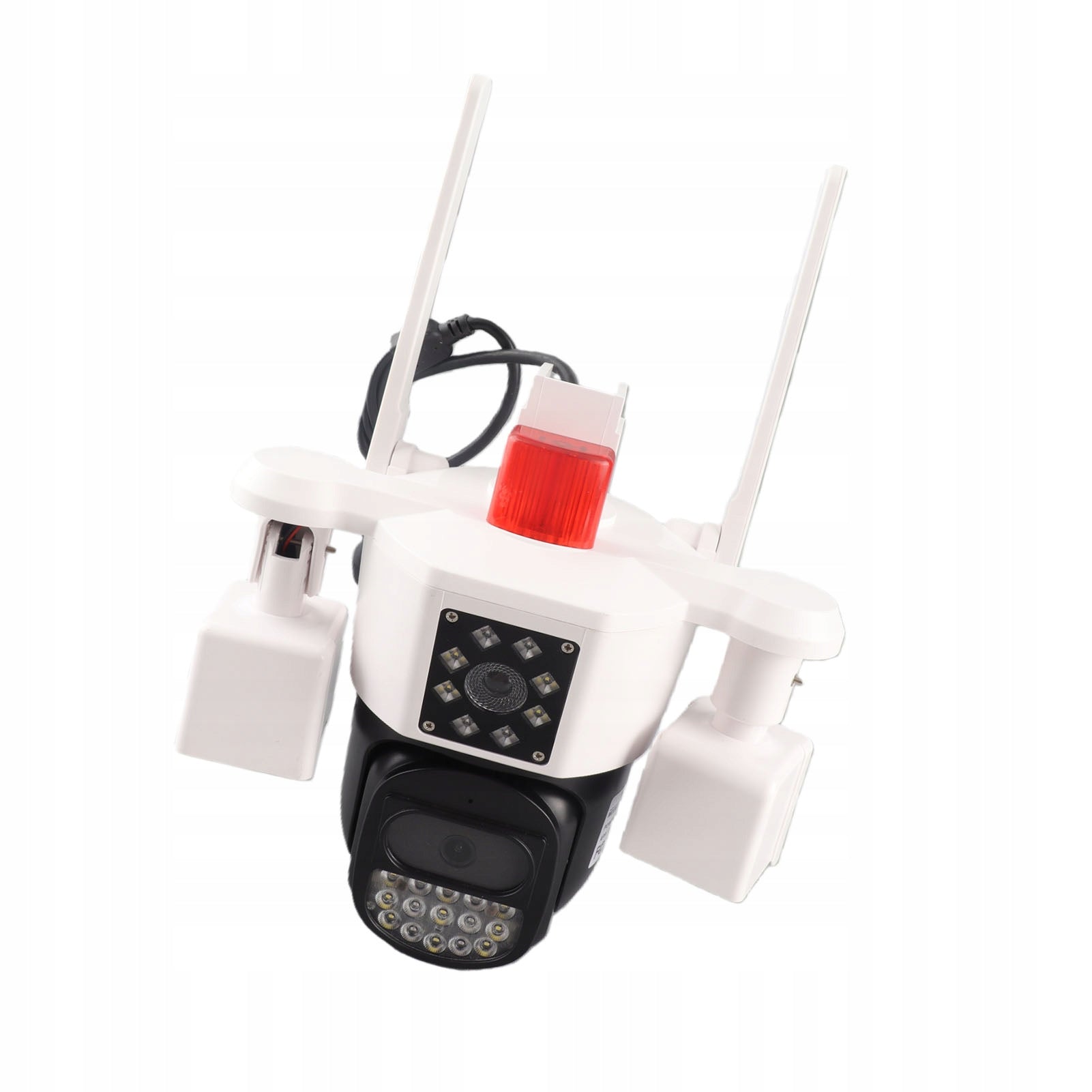 Security camera, HD security camera with three lenses, detect