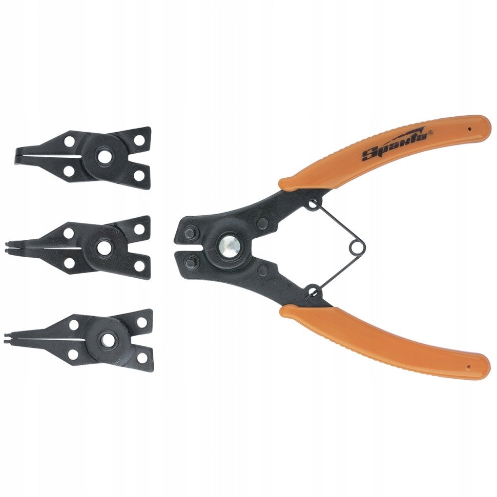 Seger pliers with interchangeable tips 150mm Manufacturer code 18350