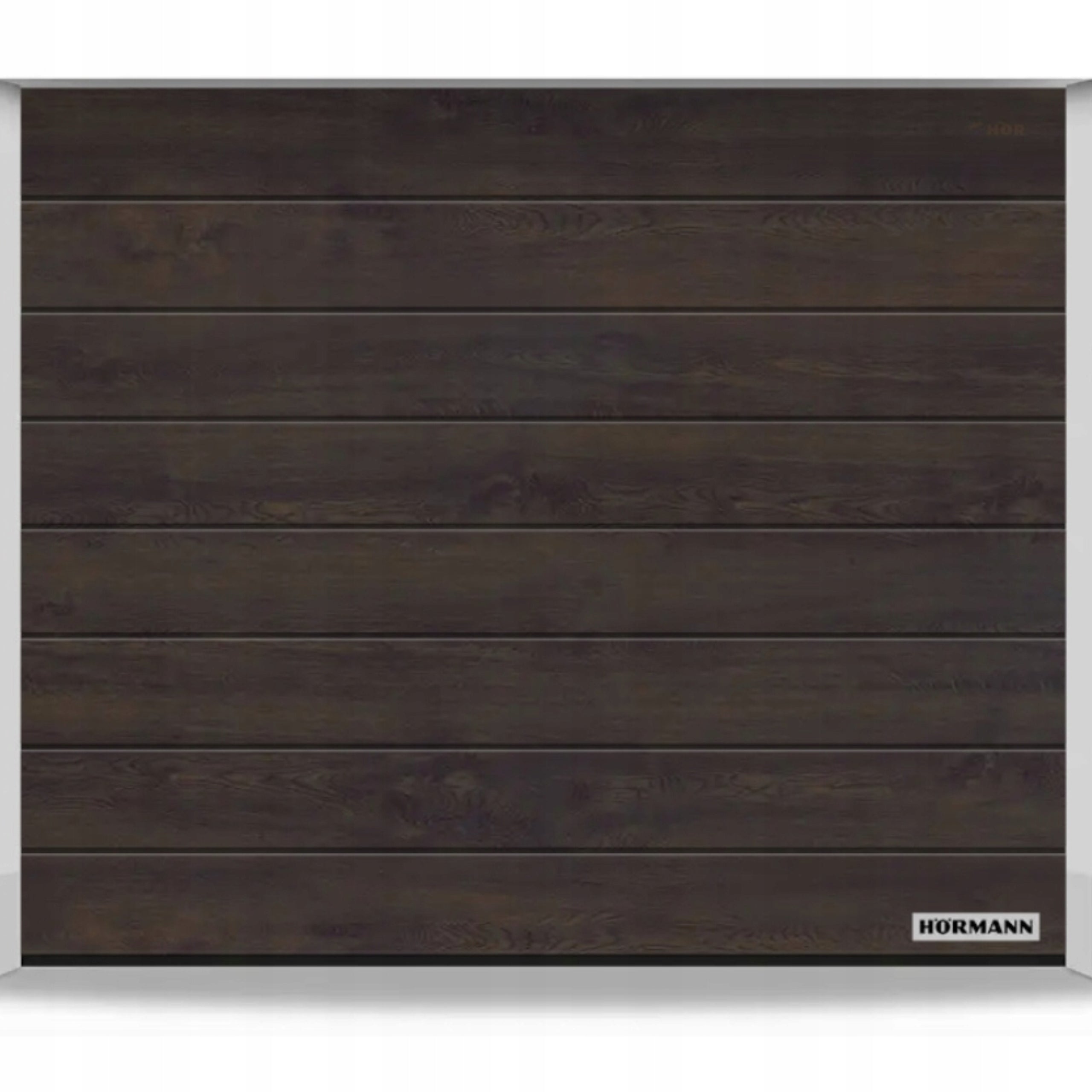 Segment Garage Gate Hormann RenoMatic 3000x2250 Dark Oak Night Oak