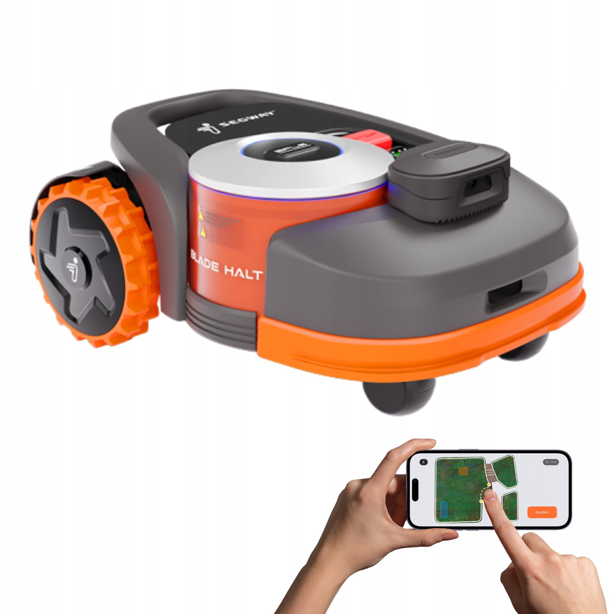 Segway Navimow H3000E VisionFence camera robot mowing up to 3000 m2