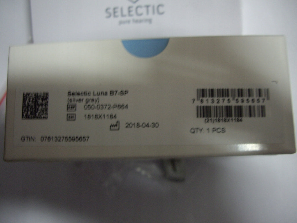 Selectic Luna B7-SP Phonak hearing aid Batteries included no