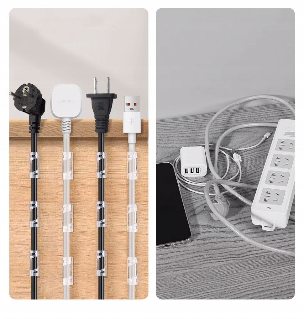 Self Adhesive Holder XL Wire Cable Organizer Tape 3M Colorless 16 Manufacturer code Samoprzylepny Organizer x20 ORGA02 XL