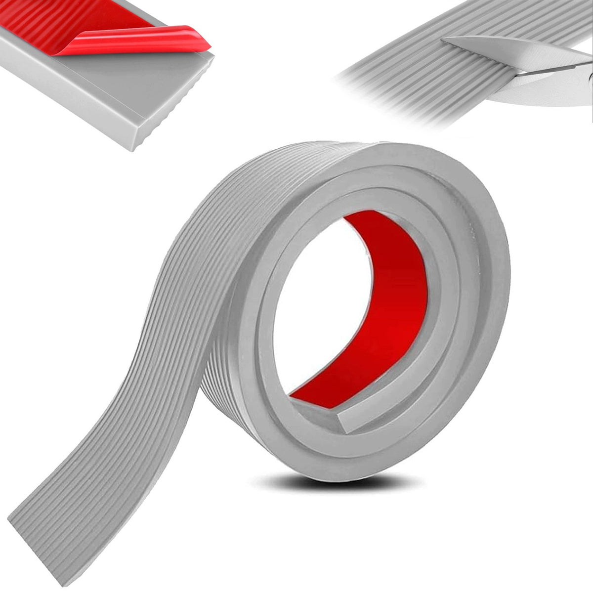 Self-Adhesive Non-Slip Threshold Ramp for Doorways and Wheelchair Access
