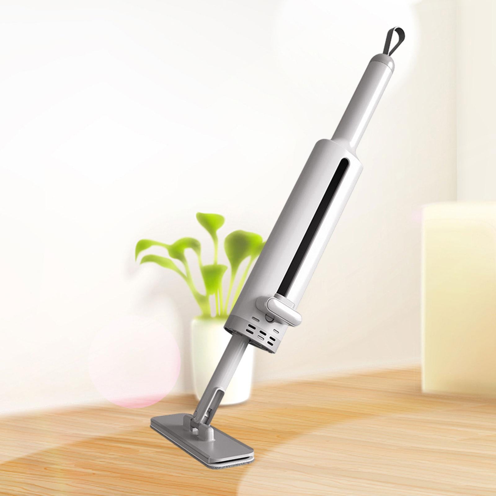 Self Squeeze Mops Desk Cleaner Multifunctional and 2 Reusable Gray