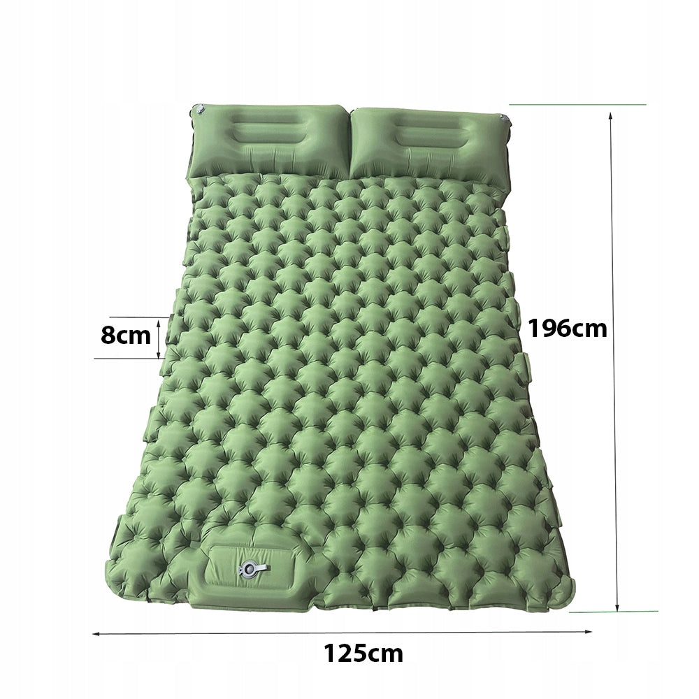 Self-inflating camping mattress for 2 people Packaging status original
