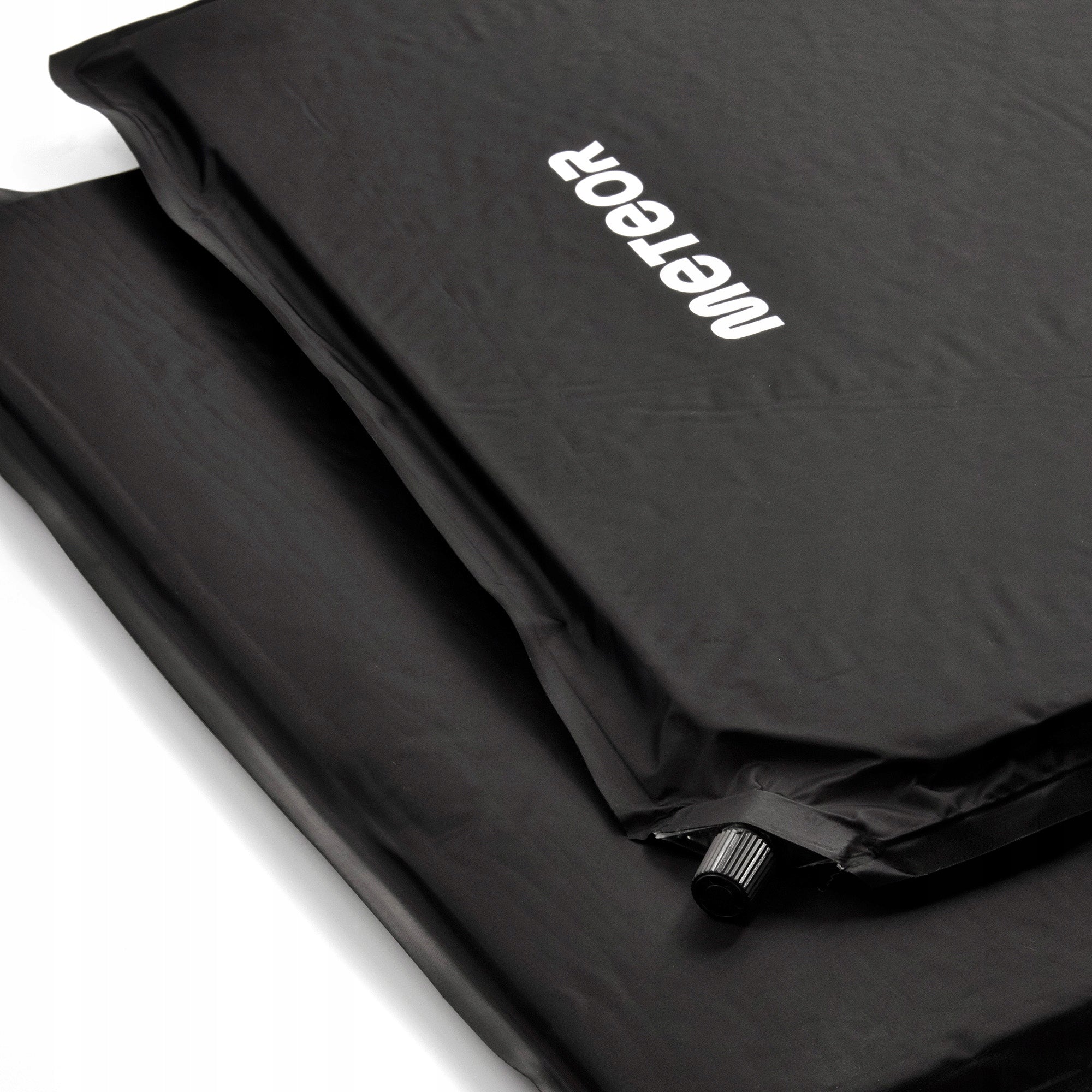 Self-inflating mat Meteor 195×60×2,5 cm black Brand Meteor