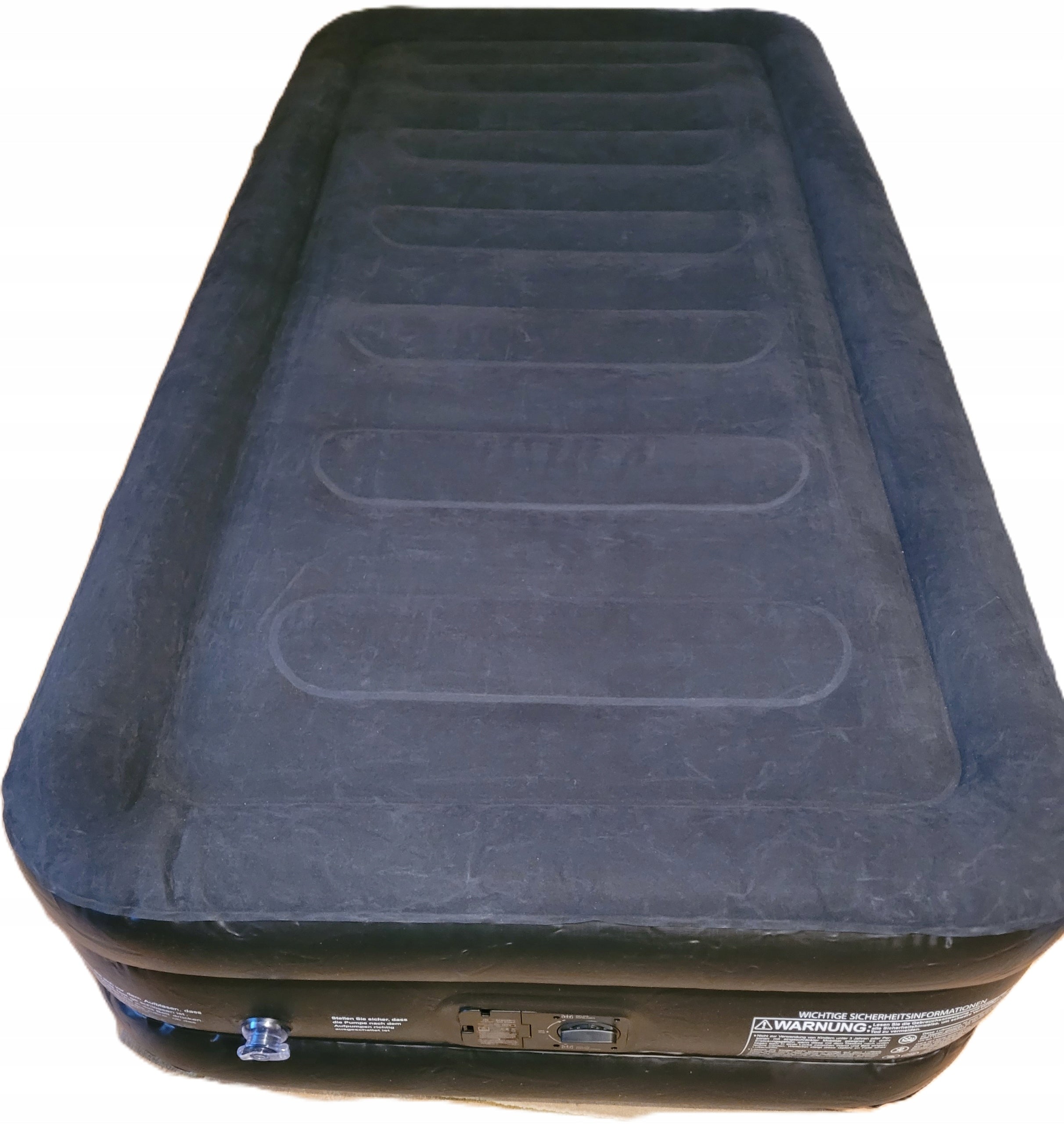 Self-inflating single mattress Kesser 203 x 95 x 51 cm black