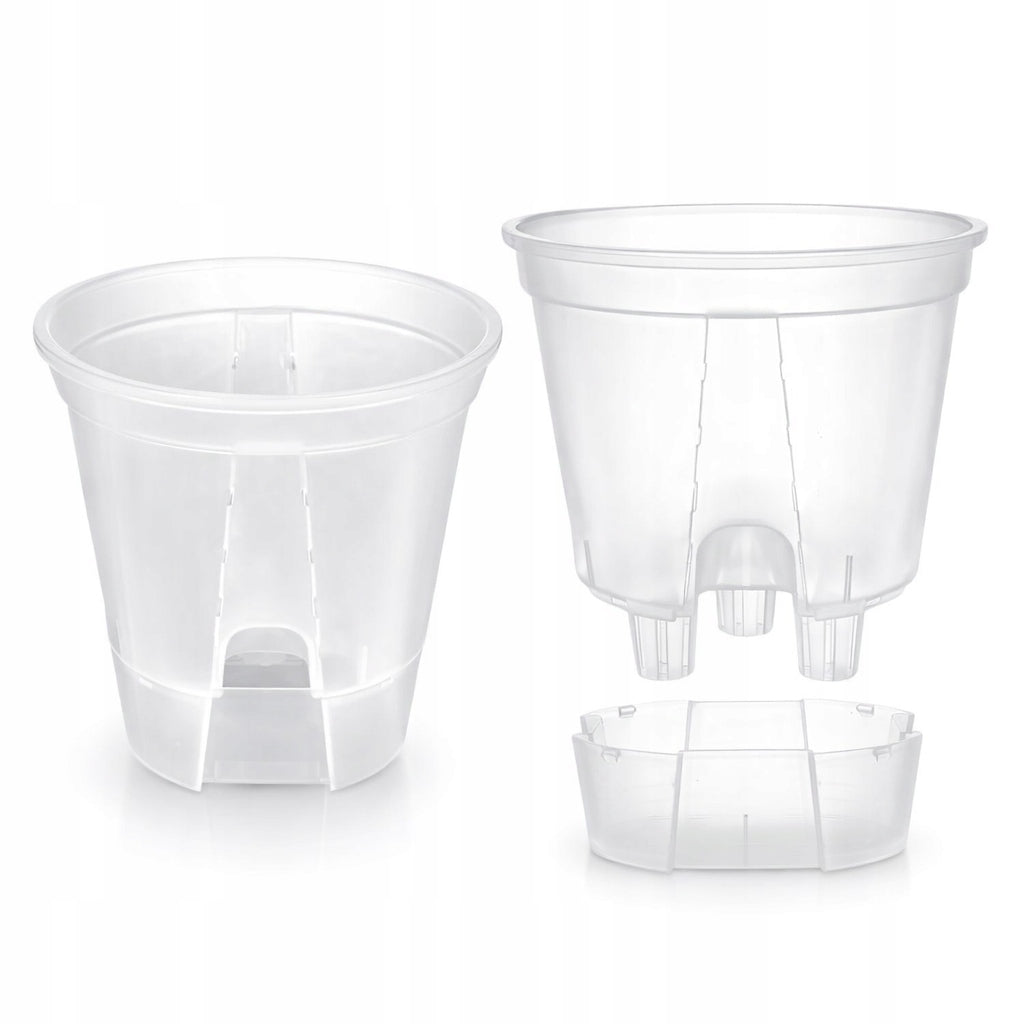 Self-watering pot with stand 12cm Packaging status original