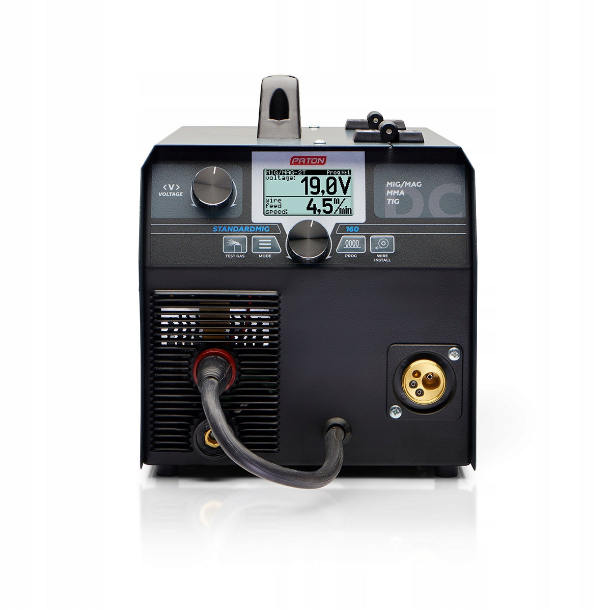 Semi-automatic welder Migomat Paton StandardMIG 160A MIG MAG MMA TIG LIFT Manufacturer code Paton StandardMIG-160