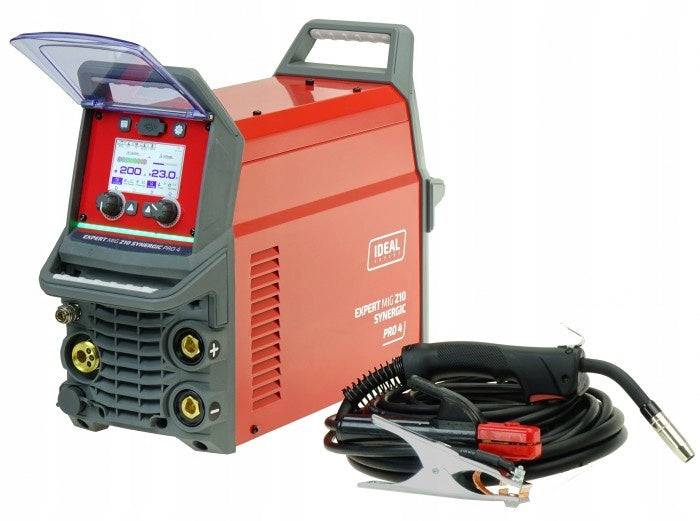 Semi-automatic welding machine Badek EXPERT MIG 210 SYNERGIC Pro4 (LCD) Brand IDEAL