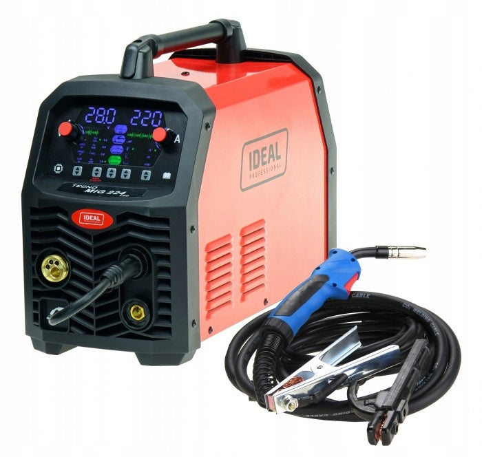 Semi-automatic welding machine Badek TECNO MIG 224 SYNERGIC (LED, 4x4) Brand IDEAL
