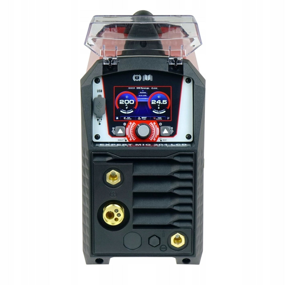 Semi-automatic welding machine Ideal EXMIG201LCD EXPERT MIG 201 LCD Brand IDEAL