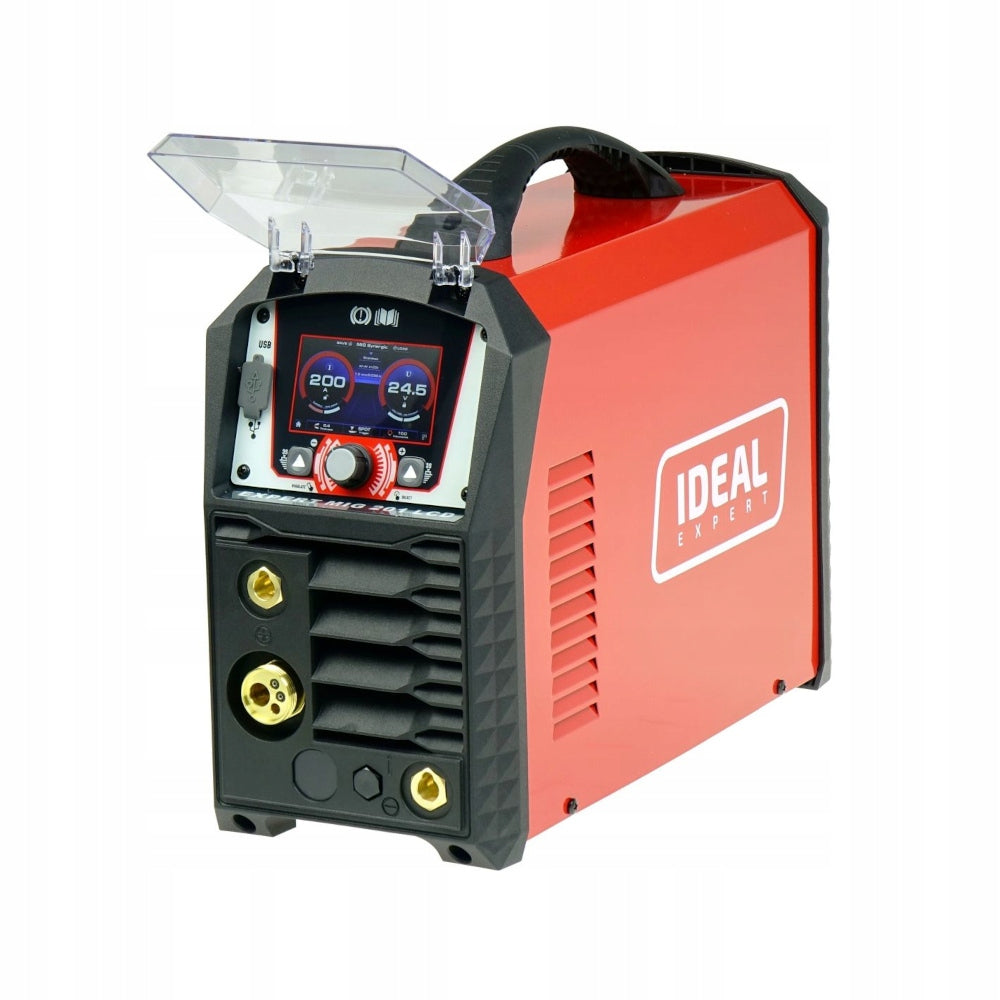 Semi-automatic welding machine Ideal EXMIG201LCD EXPERT MIG 201 LCD Manufacturer code EXMIG201LCD
