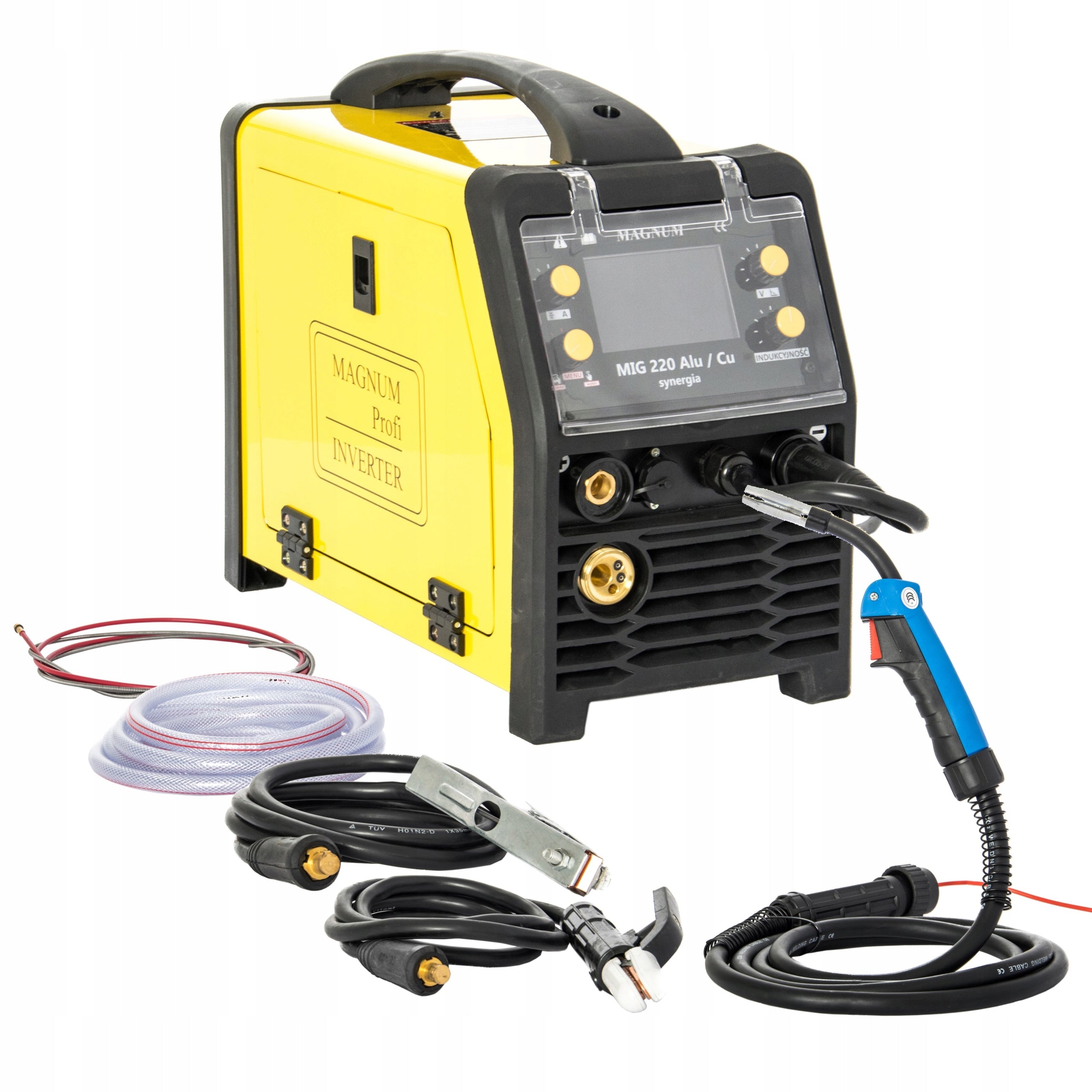 Semi-automatic welding machine | MAGNUM MIG/MAG 220 ALU/CU SYNERGY LCD
