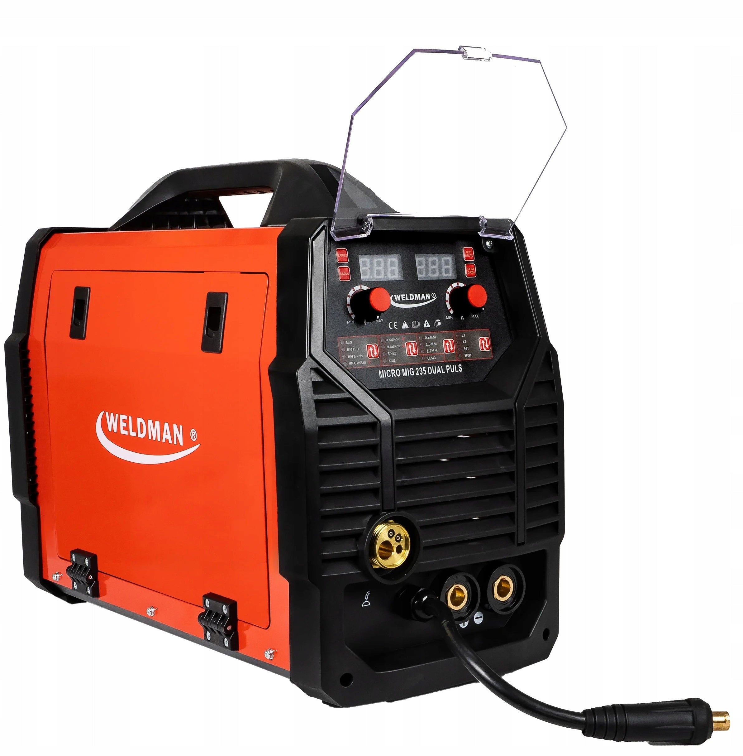 Semi-automatic welding machine MIG/MAG, MMA, TIG Weldman 20-220 A 230 V Manufacturer code 103 133
