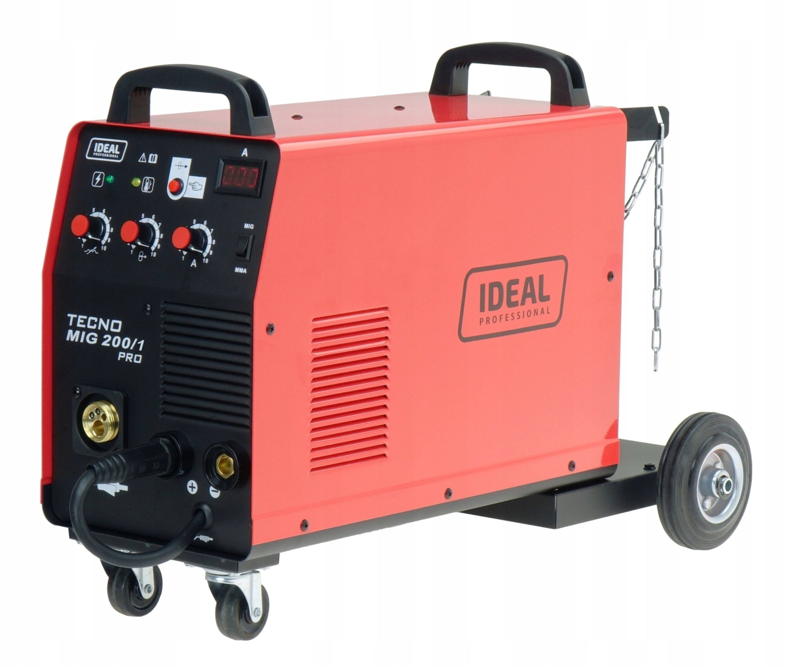 Semi-automatic welding machine Migomat Ideal Tecnomig 200/1 PRO IGBT MMA 230 Brand IDEAL