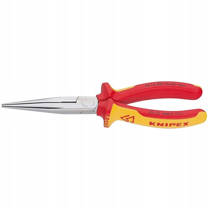 Semicircular cutting pliers elongated 200 mm 1000V KNIPEX (2616200)