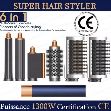 SenCiciMen X9-Professional 4-in-1 Hot Air Hair Styler