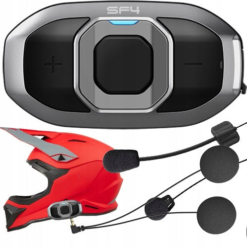 Sena motorcycle intercom SF4 BLUETOOTH 4.1 TO 1200M radio fm