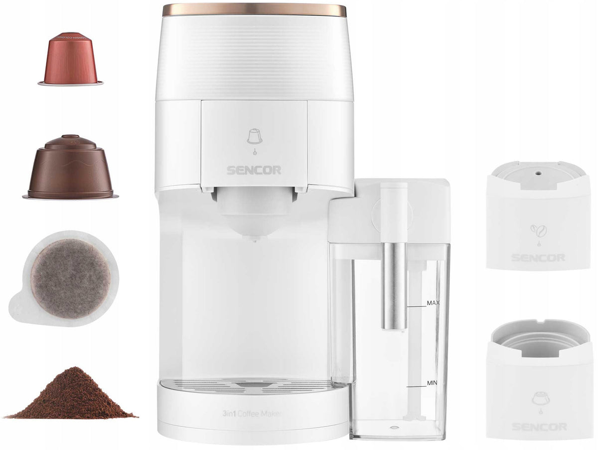 Sencor MarcoPolo pressure capsules Nespresso Dolce-Gusto Brand Sencor