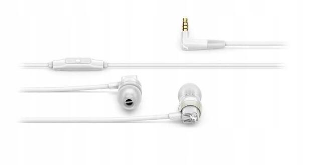 Sennheiser CX 300S White In-Ear Headphones White With Remote Control Microphone Case Brand Sennheiser