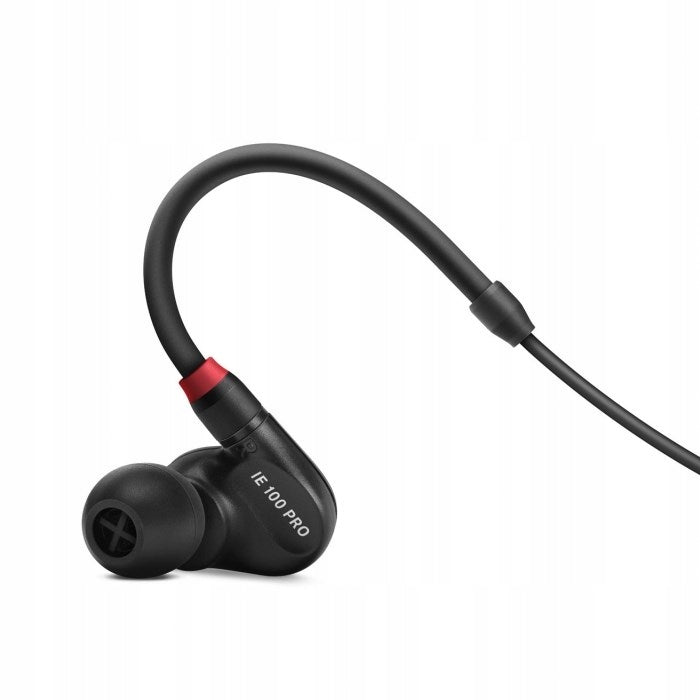 Sennheiser IE 100 PRO BLACK - IEM In-Ear Headphones with Cover